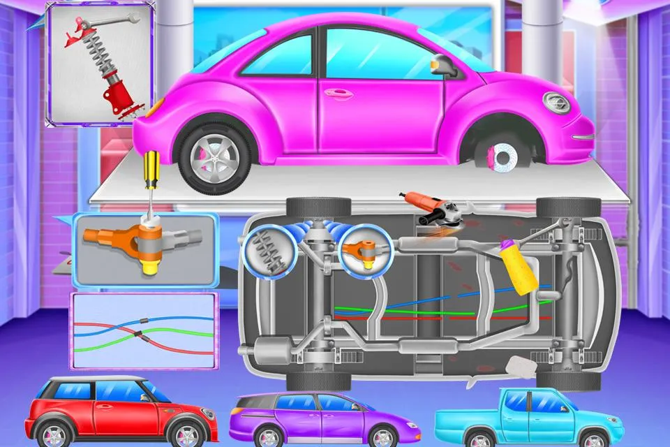 Super Car Wash And Fix | Indus Appstore | Screenshot