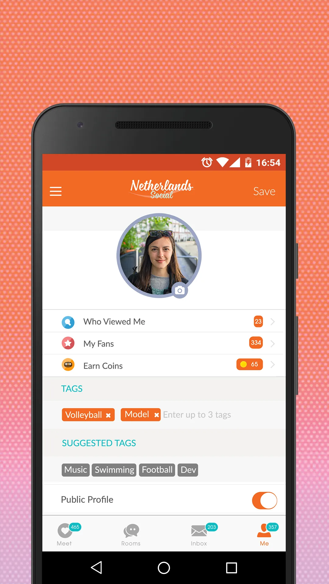 Netherlands Social: Meet Dutch | Indus Appstore | Screenshot