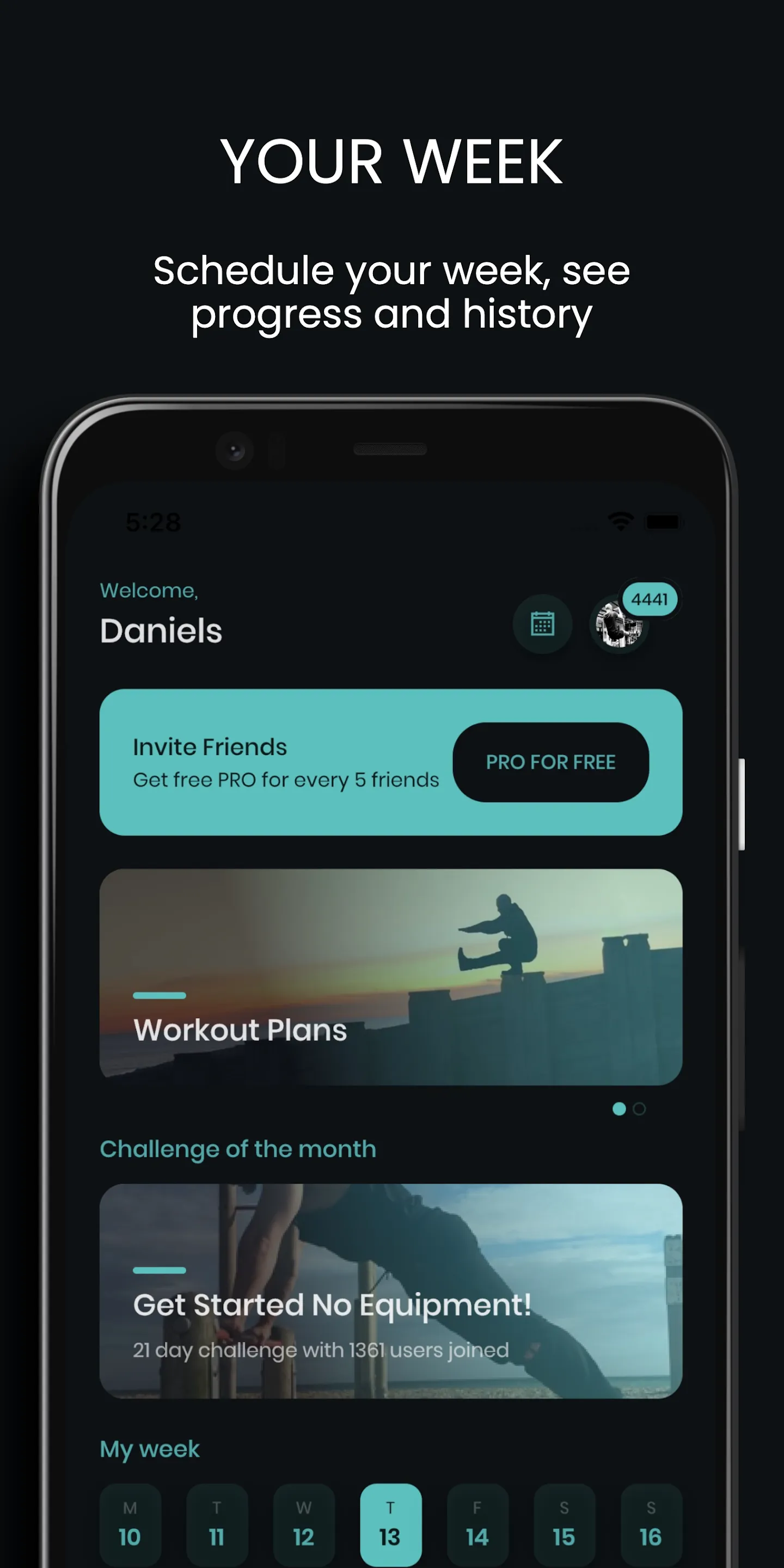 Caliverse - Bodyweight Fitness | Indus Appstore | Screenshot