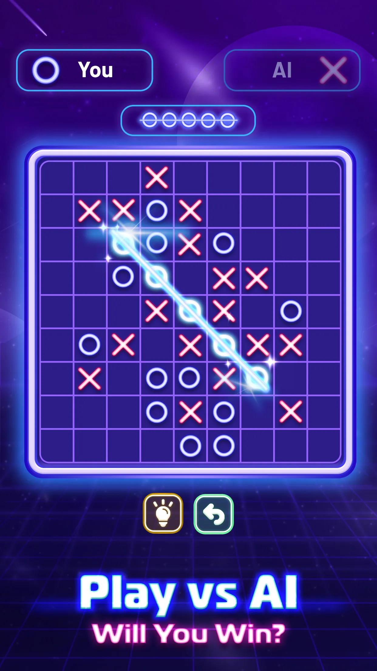 Tic Tac Toe: XO cross game | Indus Appstore | Screenshot