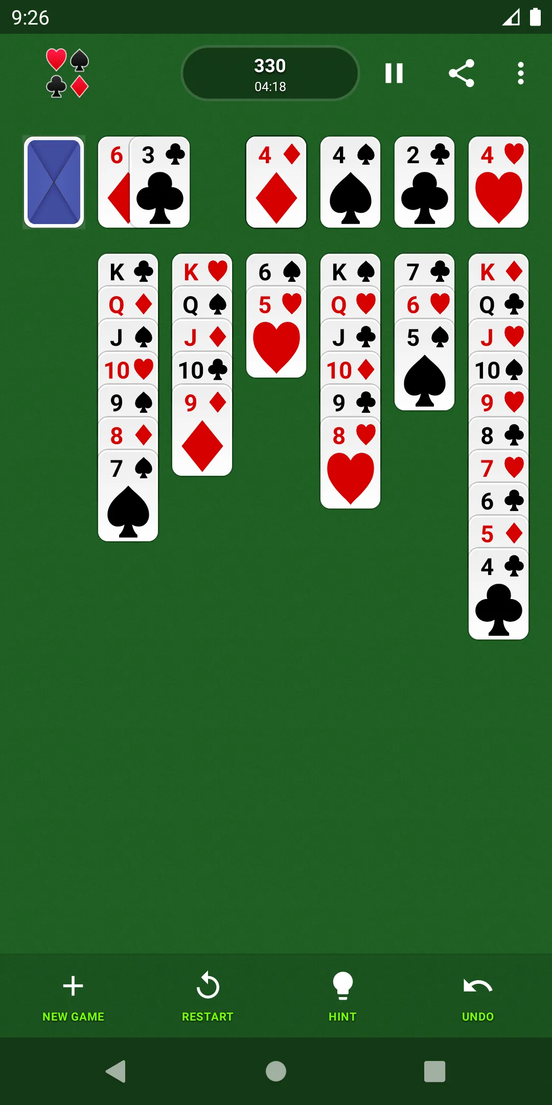 Solitaire | Indus Appstore | Screenshot