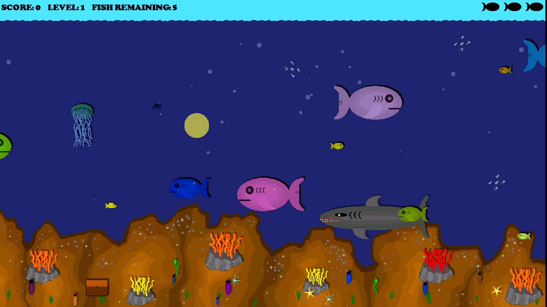 Fish, Fish, SHARK! | Indus Appstore | Screenshot