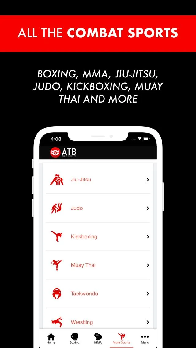 ATB: Combat Sports News | Indus Appstore | Screenshot