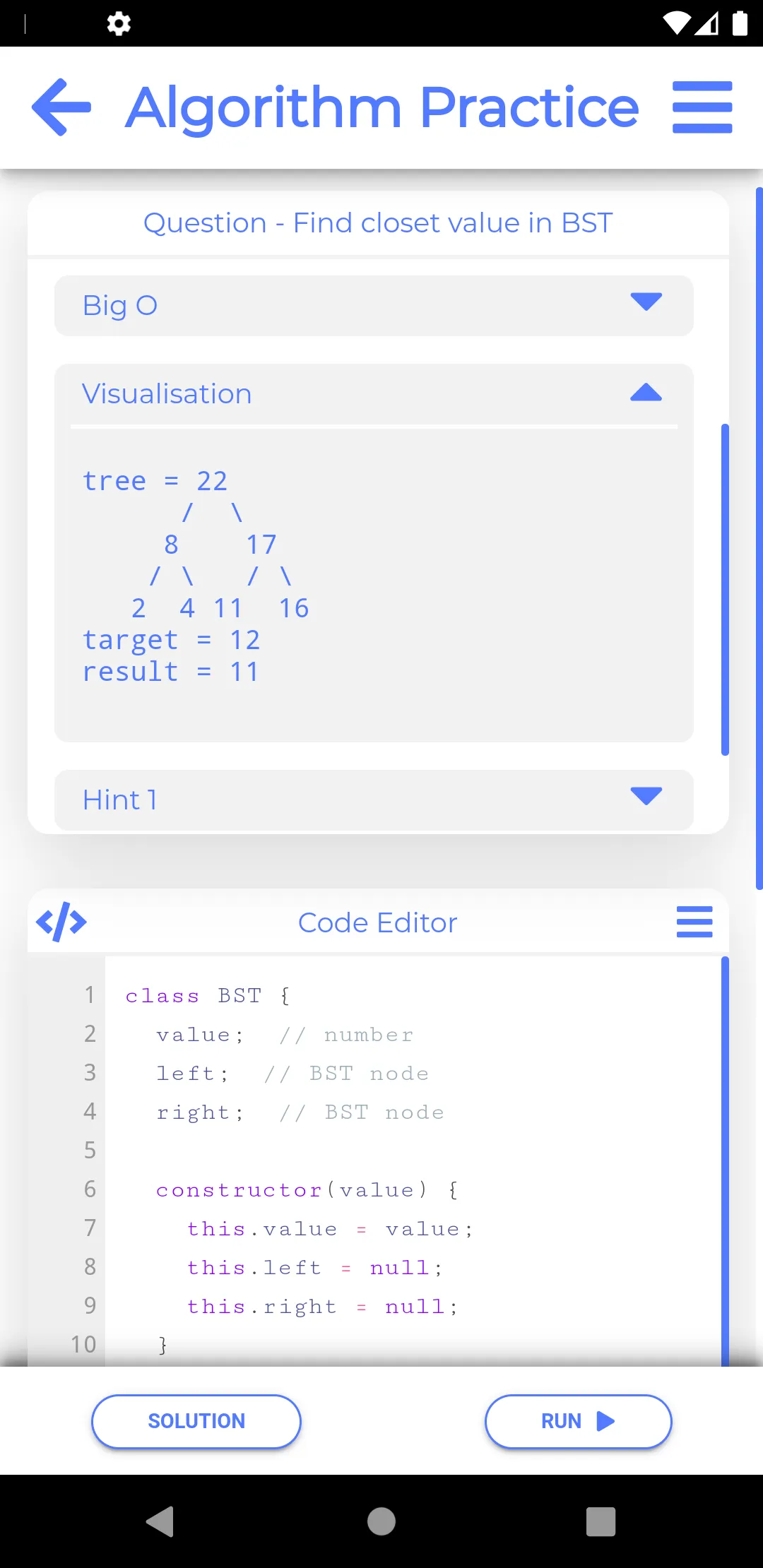 Algorithm Practice | Indus Appstore | Screenshot