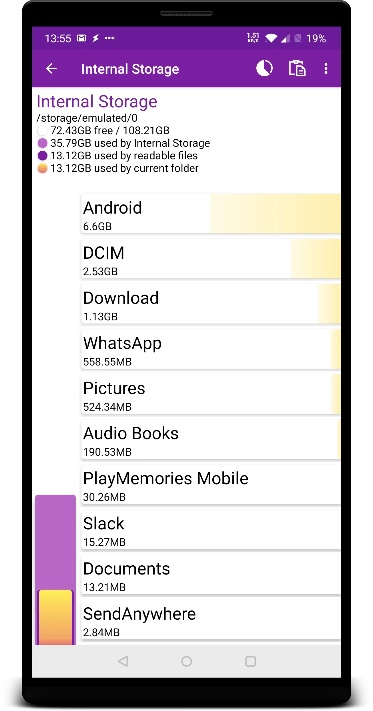 Storage Analyzer | Indus Appstore | Screenshot