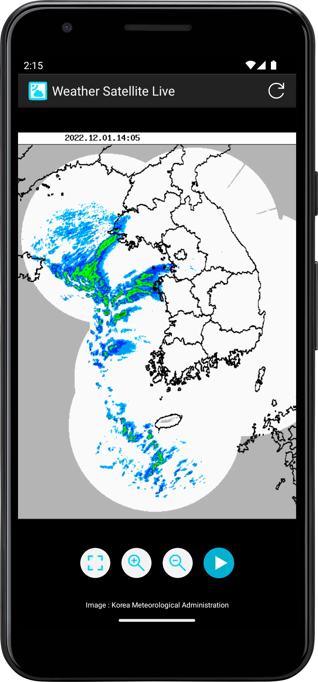 Weather Satellite Korea | Indus Appstore | Screenshot