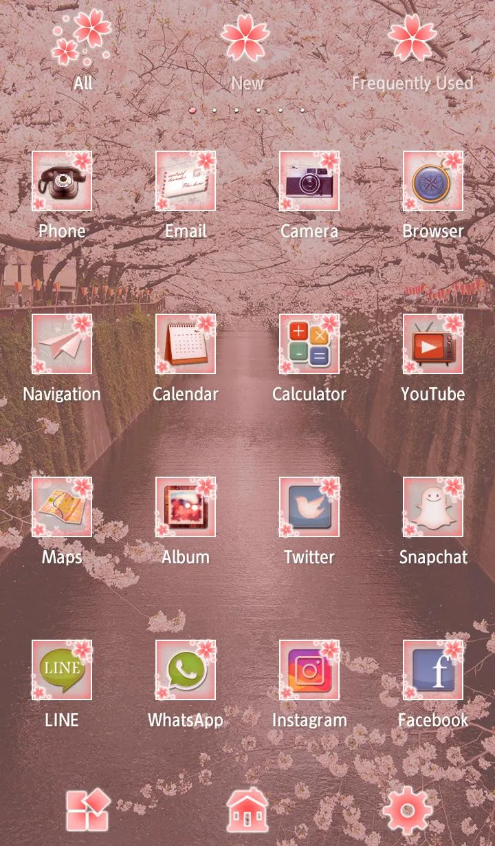 Sakura Arch Theme | Indus Appstore | Screenshot