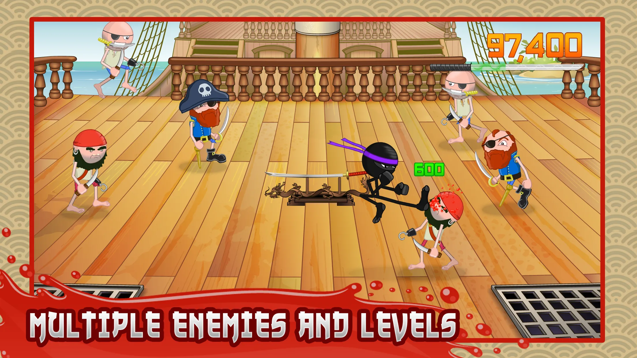 Stickninja Smash | Indus Appstore | Screenshot