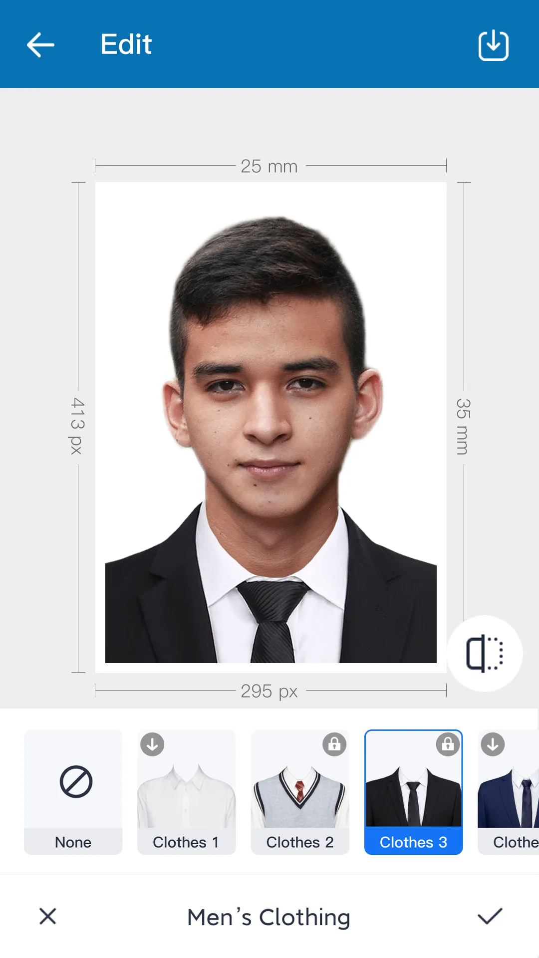 ID Photo & Passport Portrait | Indus Appstore | Screenshot