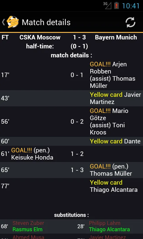 LiveScore Football | Indus Appstore | Screenshot