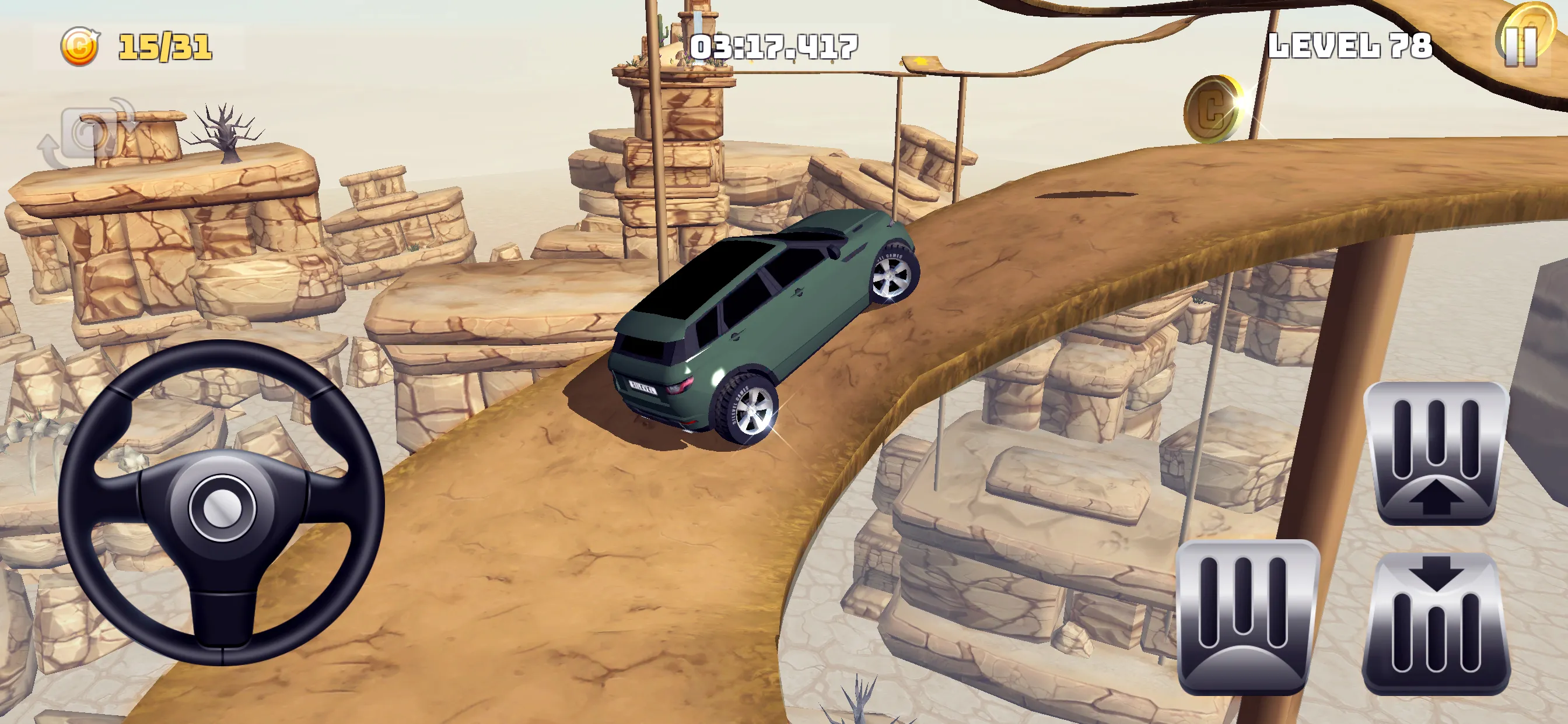 Mountain Climb 4x4 : Car Drive | Indus Appstore | Screenshot