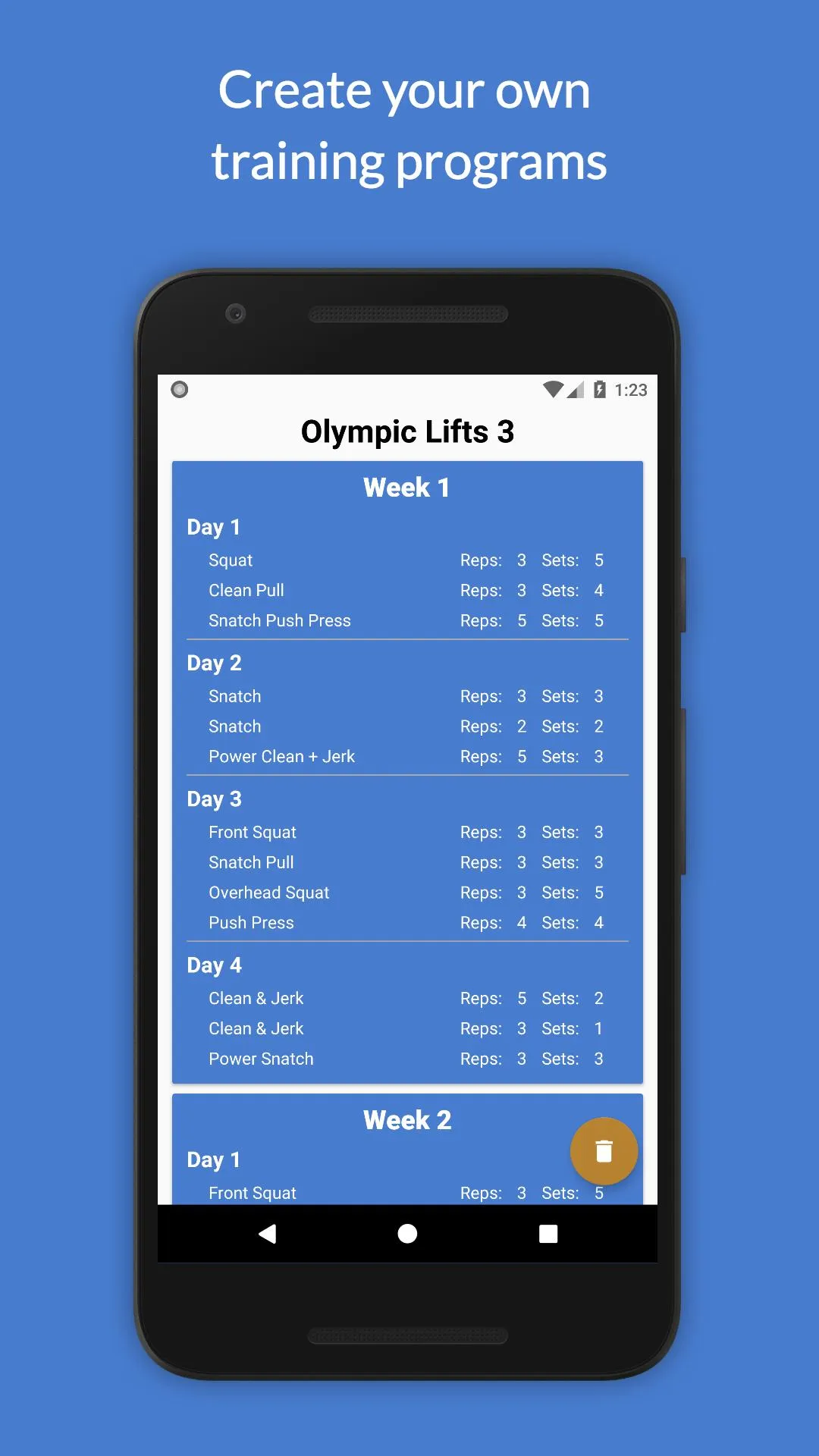 Weightlifting | Indus Appstore | Screenshot