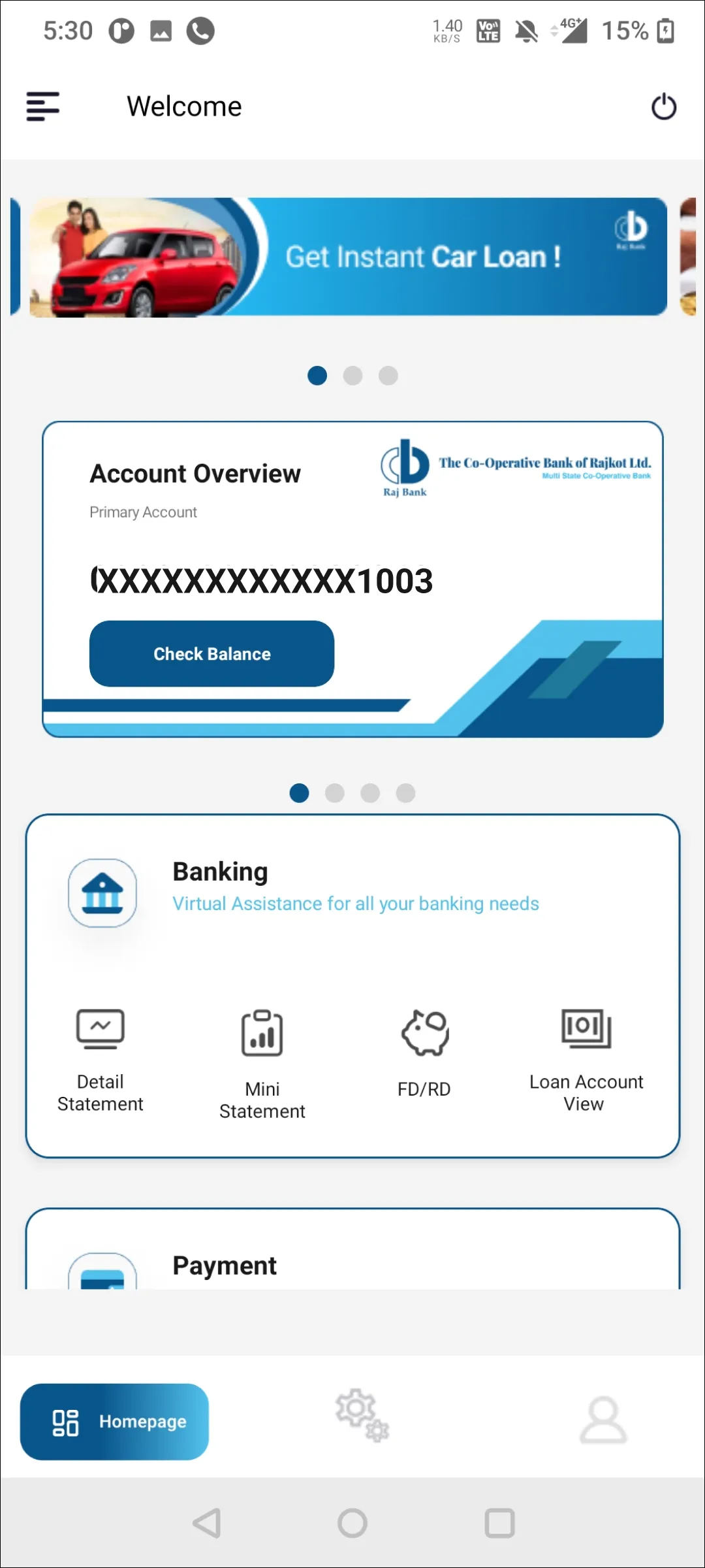 TCBRL - Mobile Banking | Indus Appstore | Screenshot