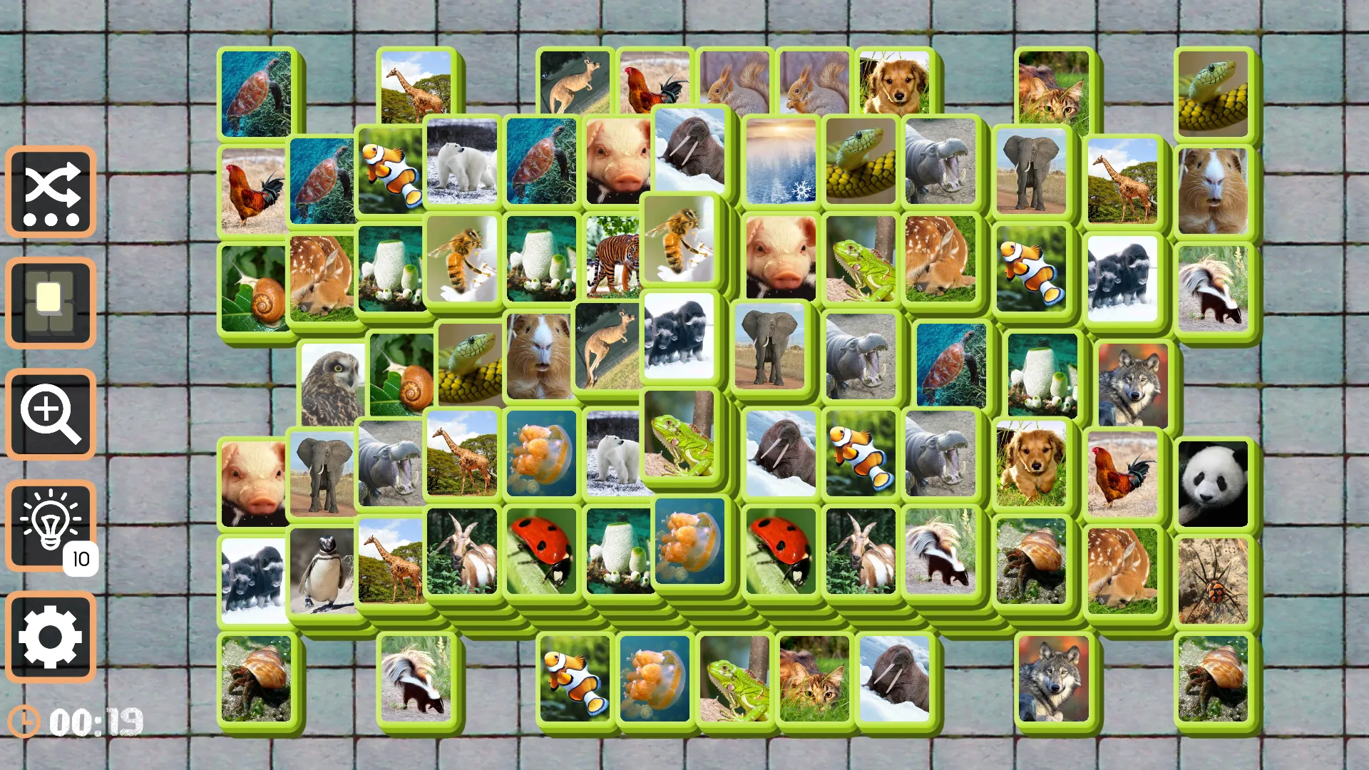 Mahjong Fauna-Animal Solitaire | Indus Appstore | Screenshot