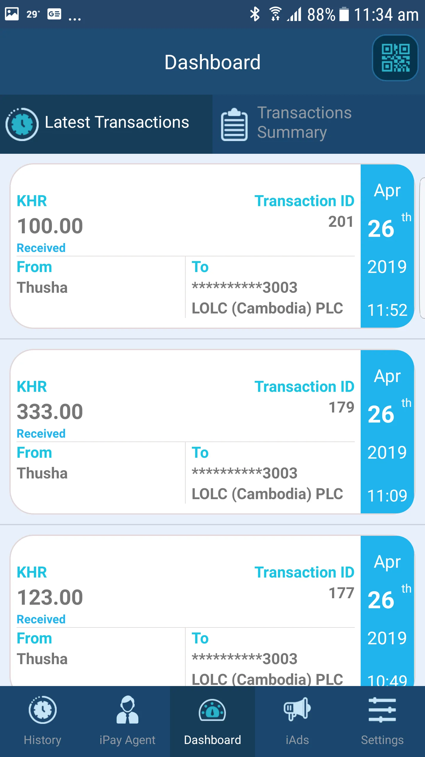 iPay Cambodia Merchant | Indus Appstore | Screenshot