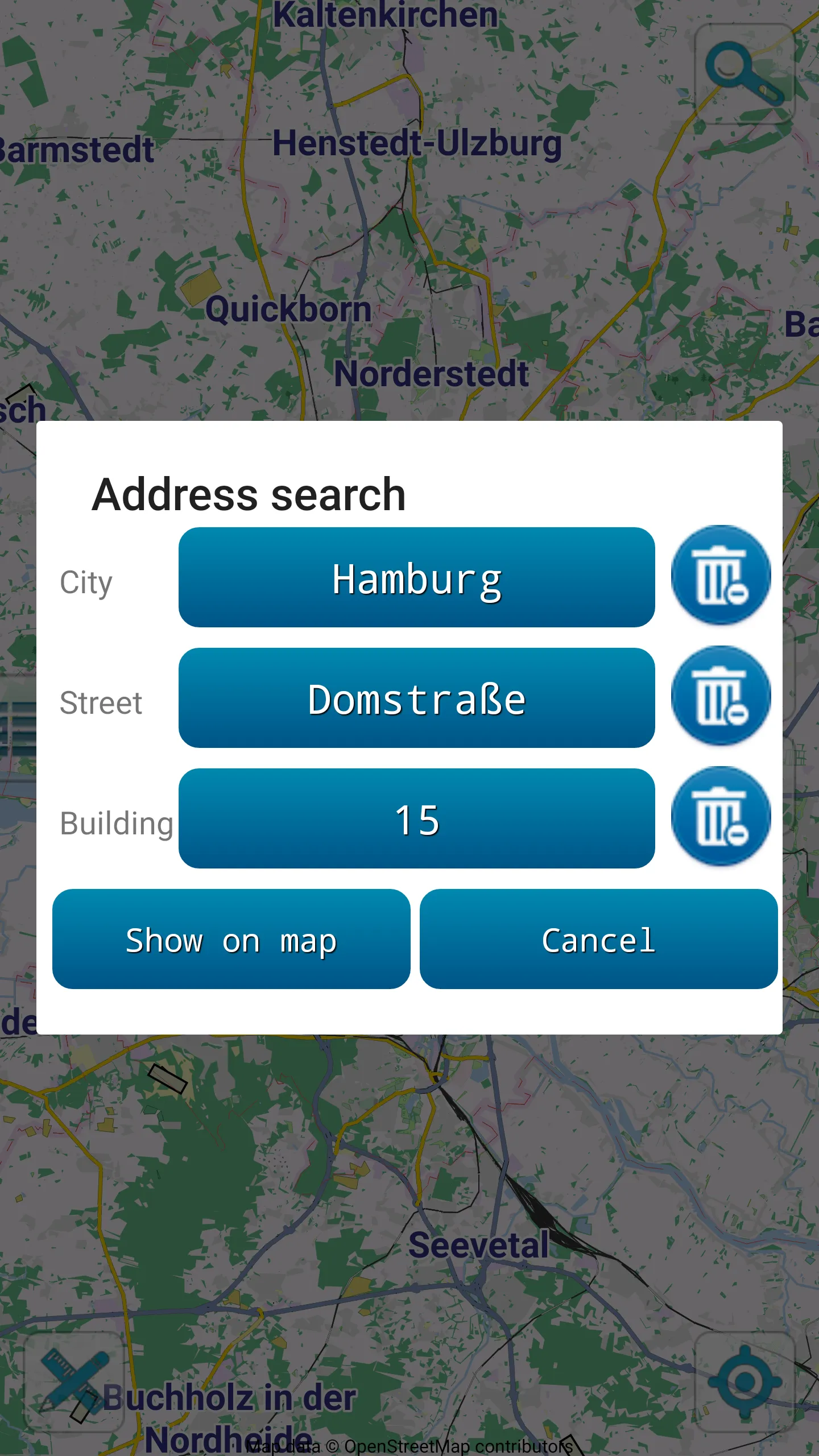 Map of Hamburg offline | Indus Appstore | Screenshot