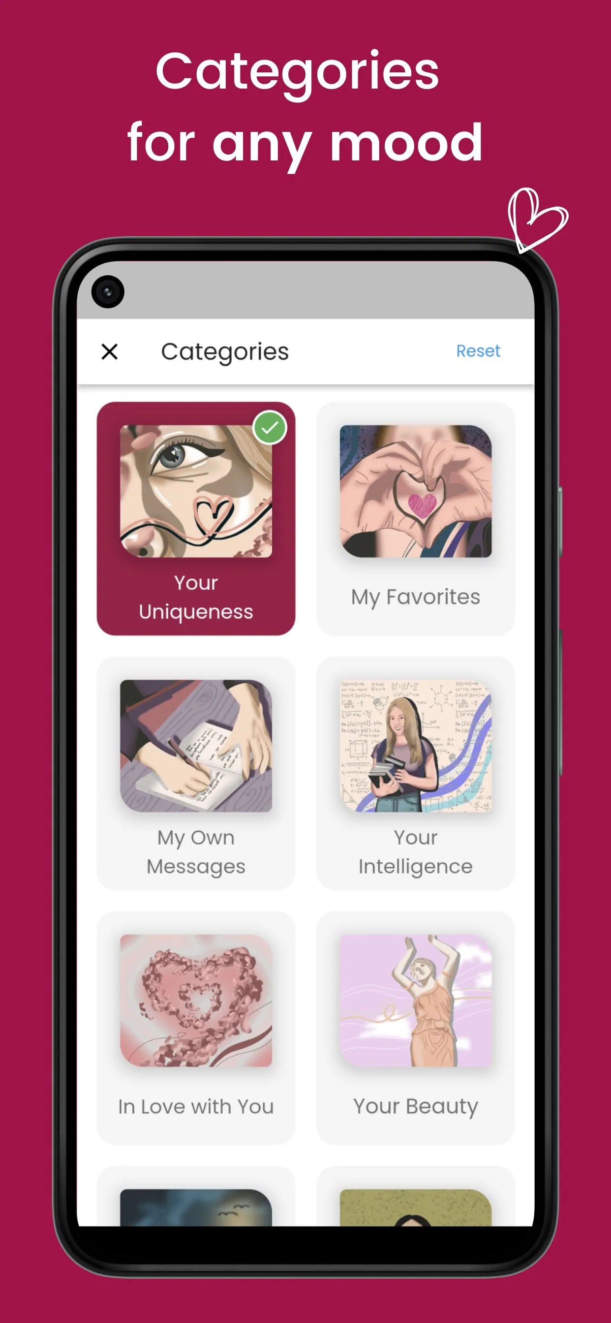 Unique - Self love & Self care | Indus Appstore | Screenshot