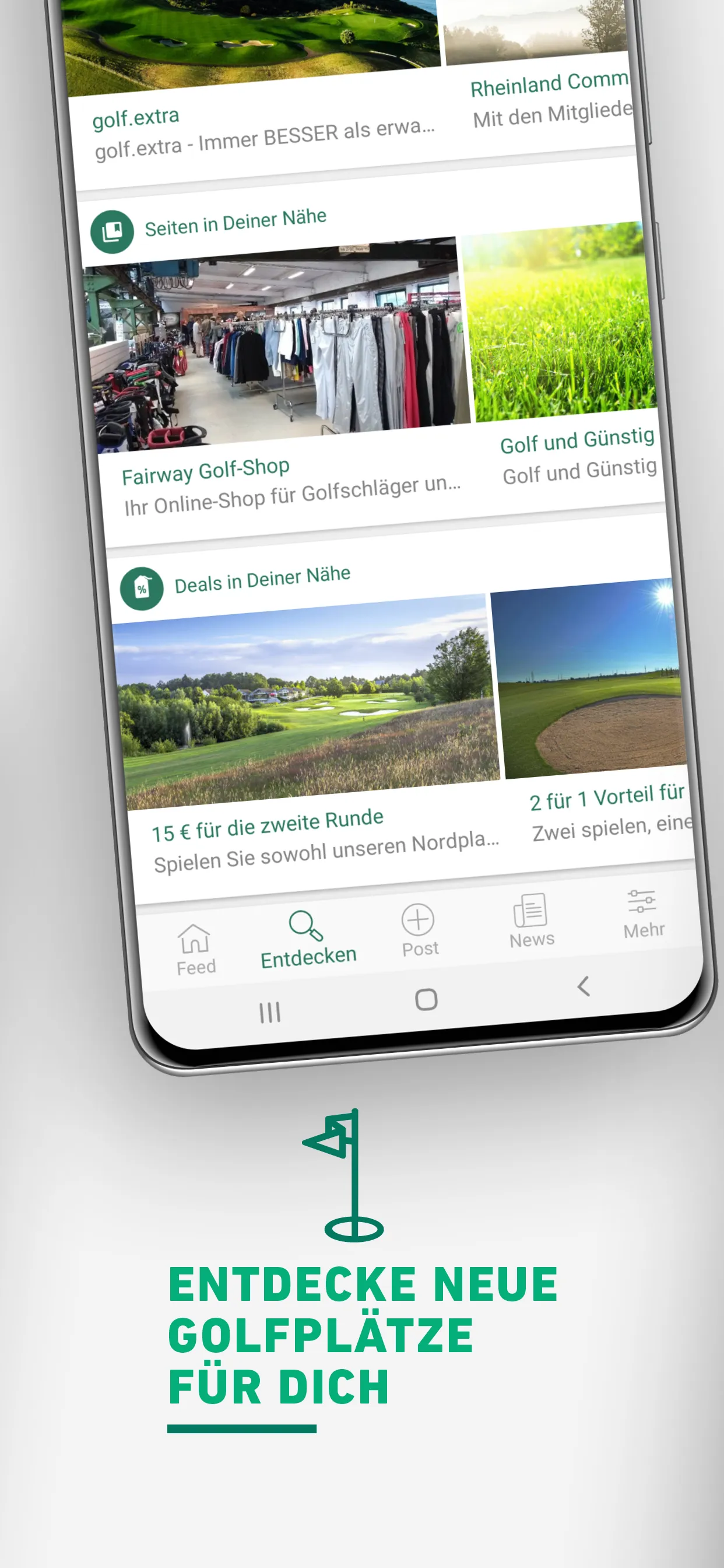 Golf Post - Community & News | Indus Appstore | Screenshot