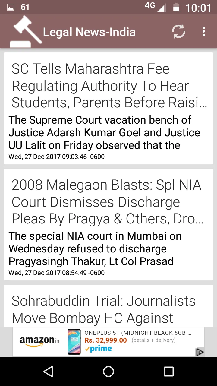 Legal News India | Indus Appstore | Screenshot