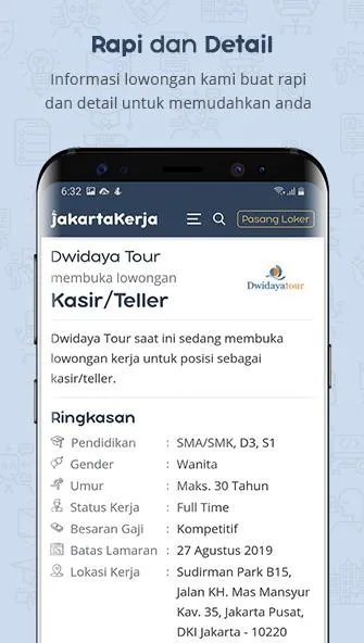 LOKER JAKARTA - Lowongan Kerja | Indus Appstore | Screenshot