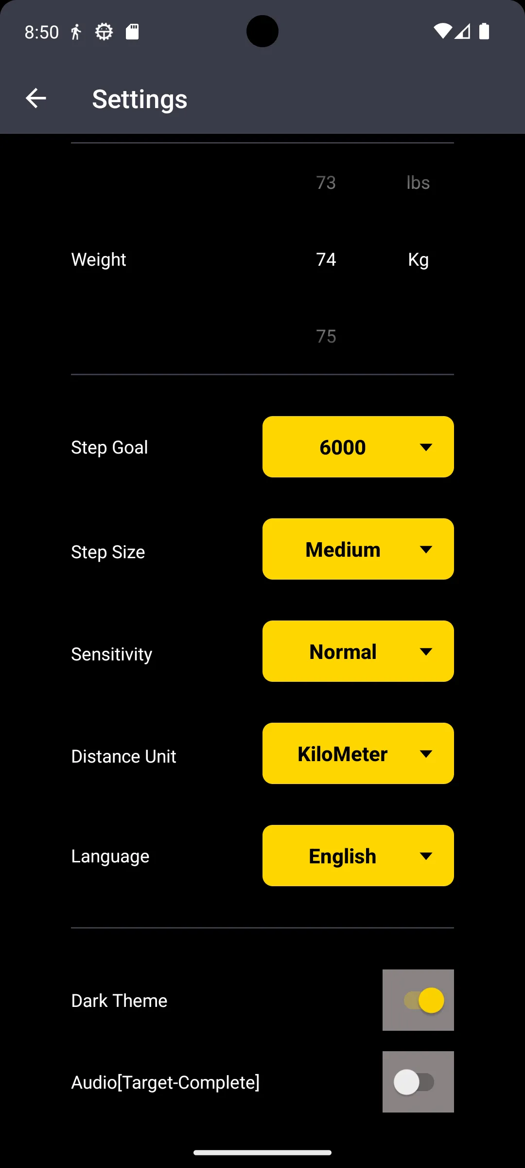 Pedometer : Step Tracker App | Indus Appstore | Screenshot