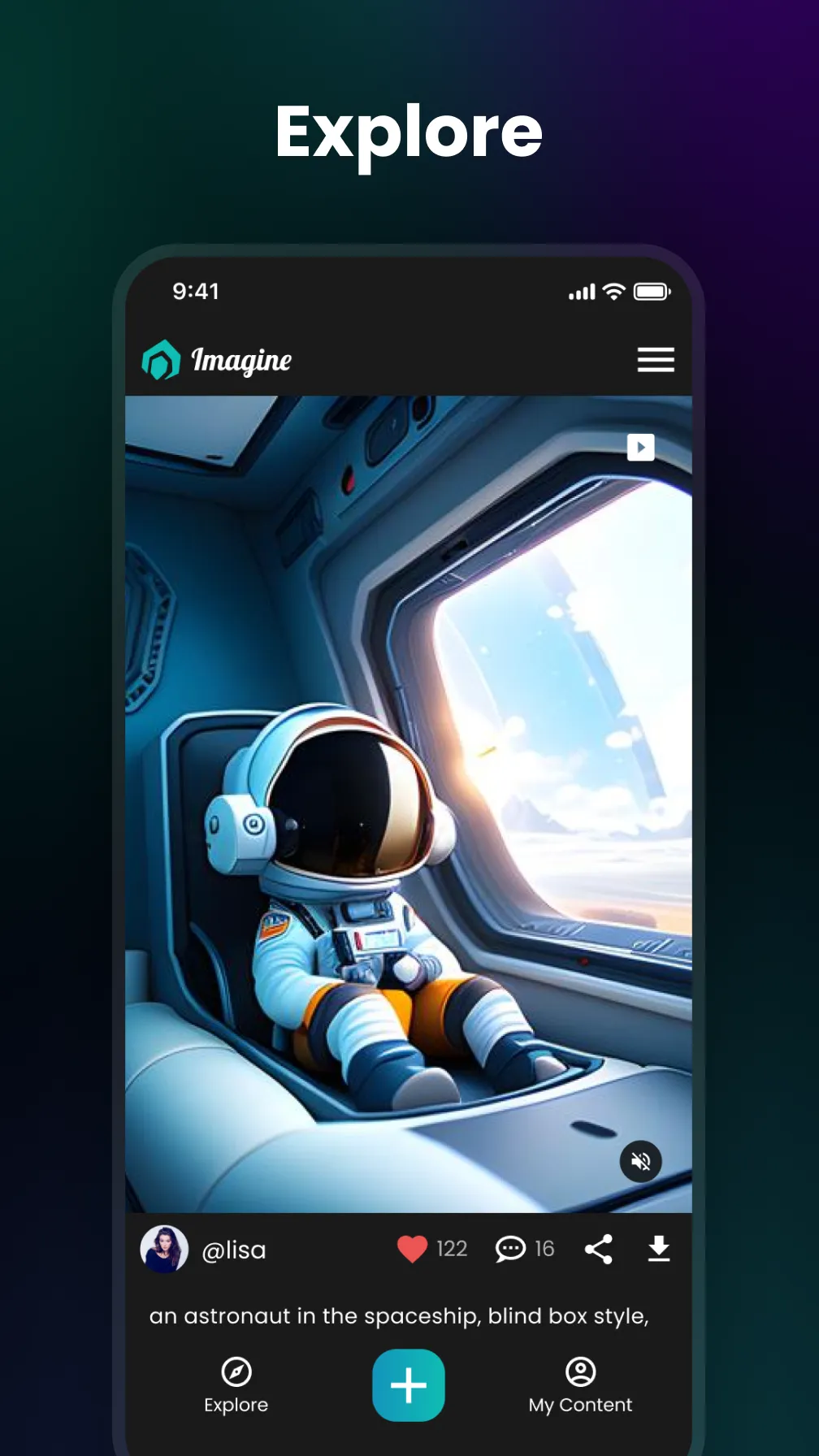 Imagineapp: AI video & SD XL | Indus Appstore | Screenshot