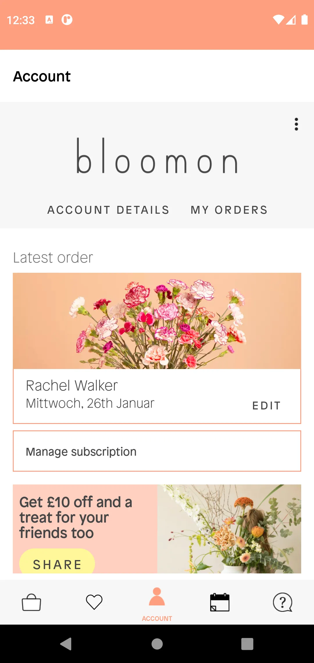 bloomon - your online florist | Indus Appstore | Screenshot