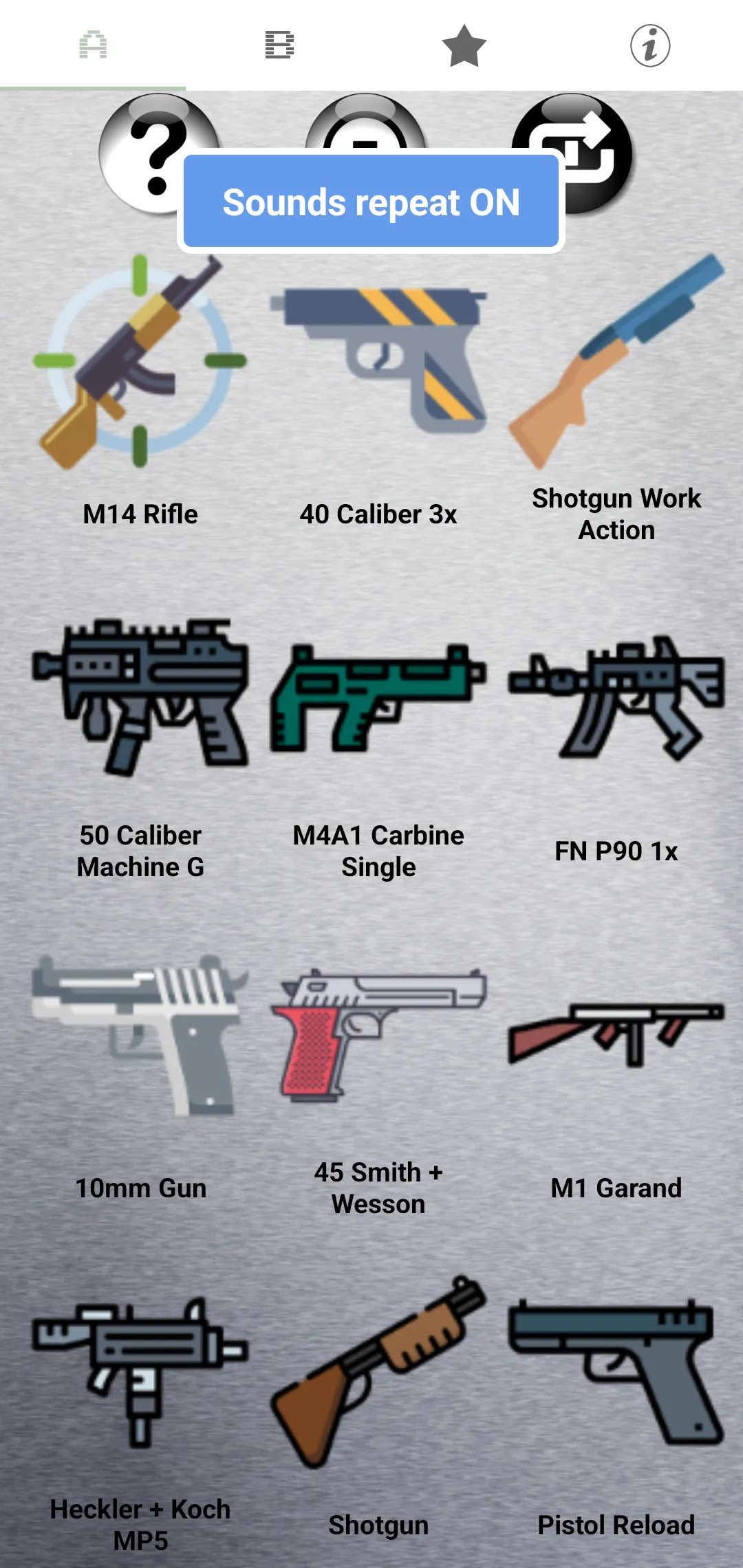 Guns and Explosions Ringtones | Indus Appstore | Screenshot