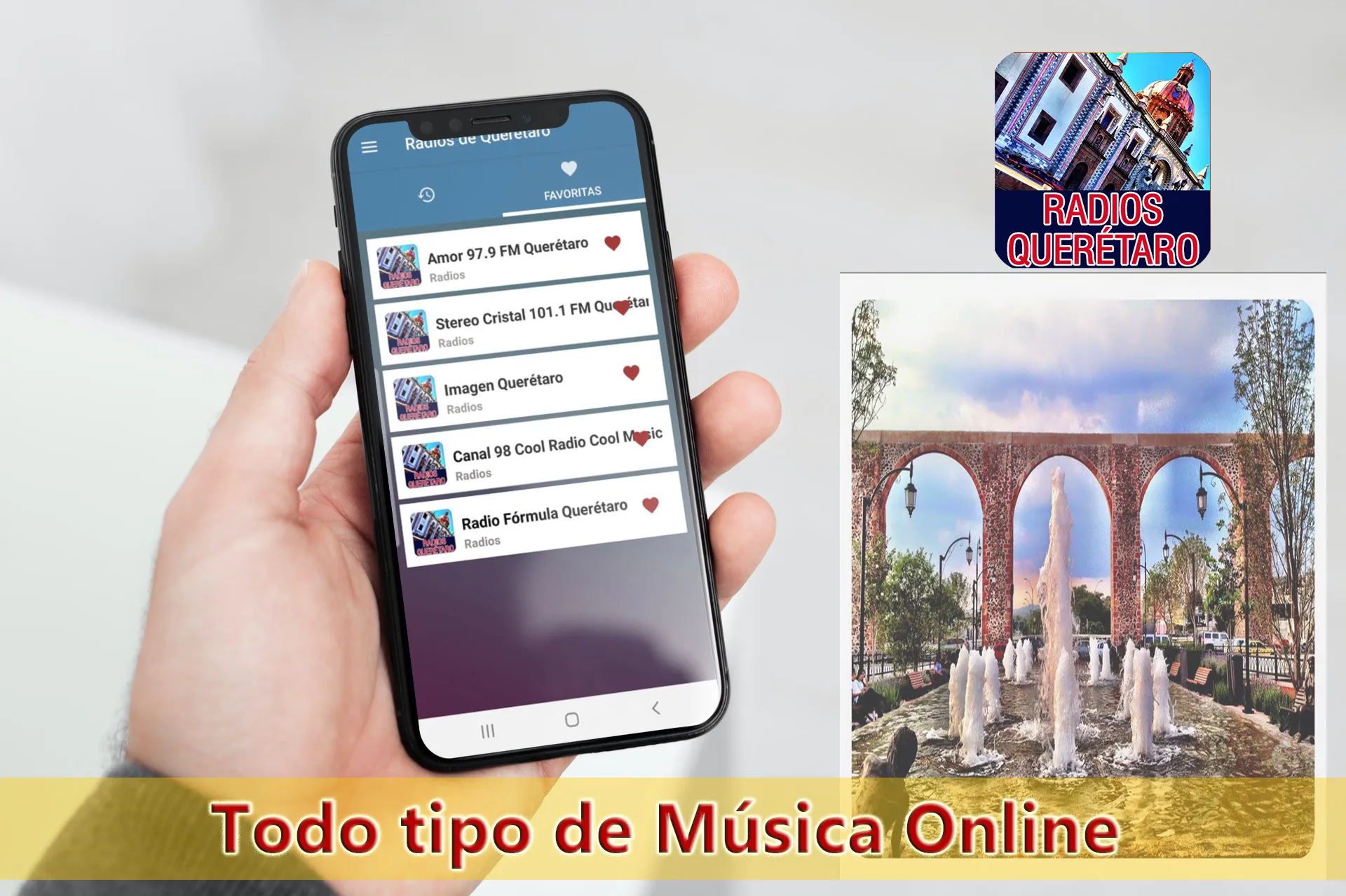 Radios de Querétaro | Indus Appstore | Screenshot