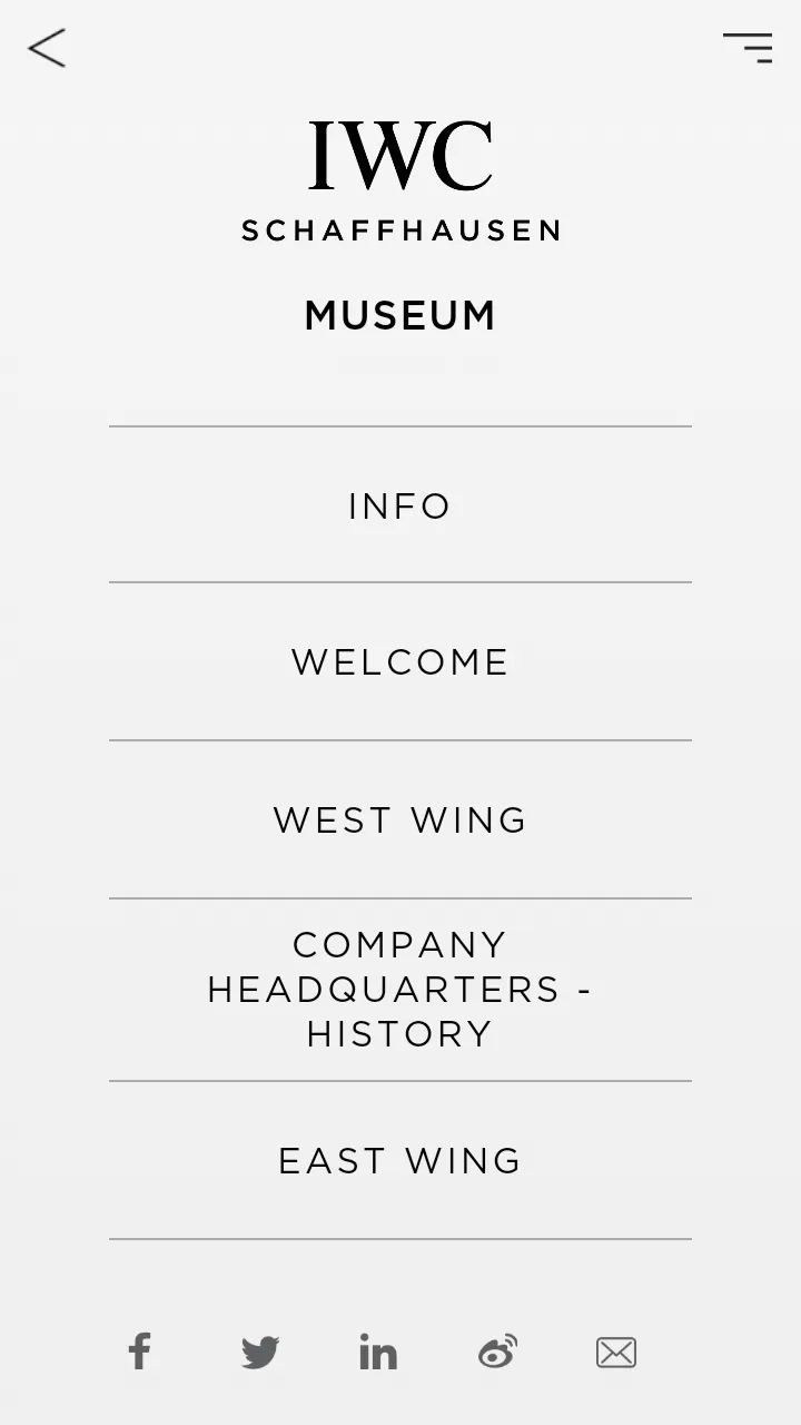 IWC Museum audio guide | Indus Appstore | Screenshot