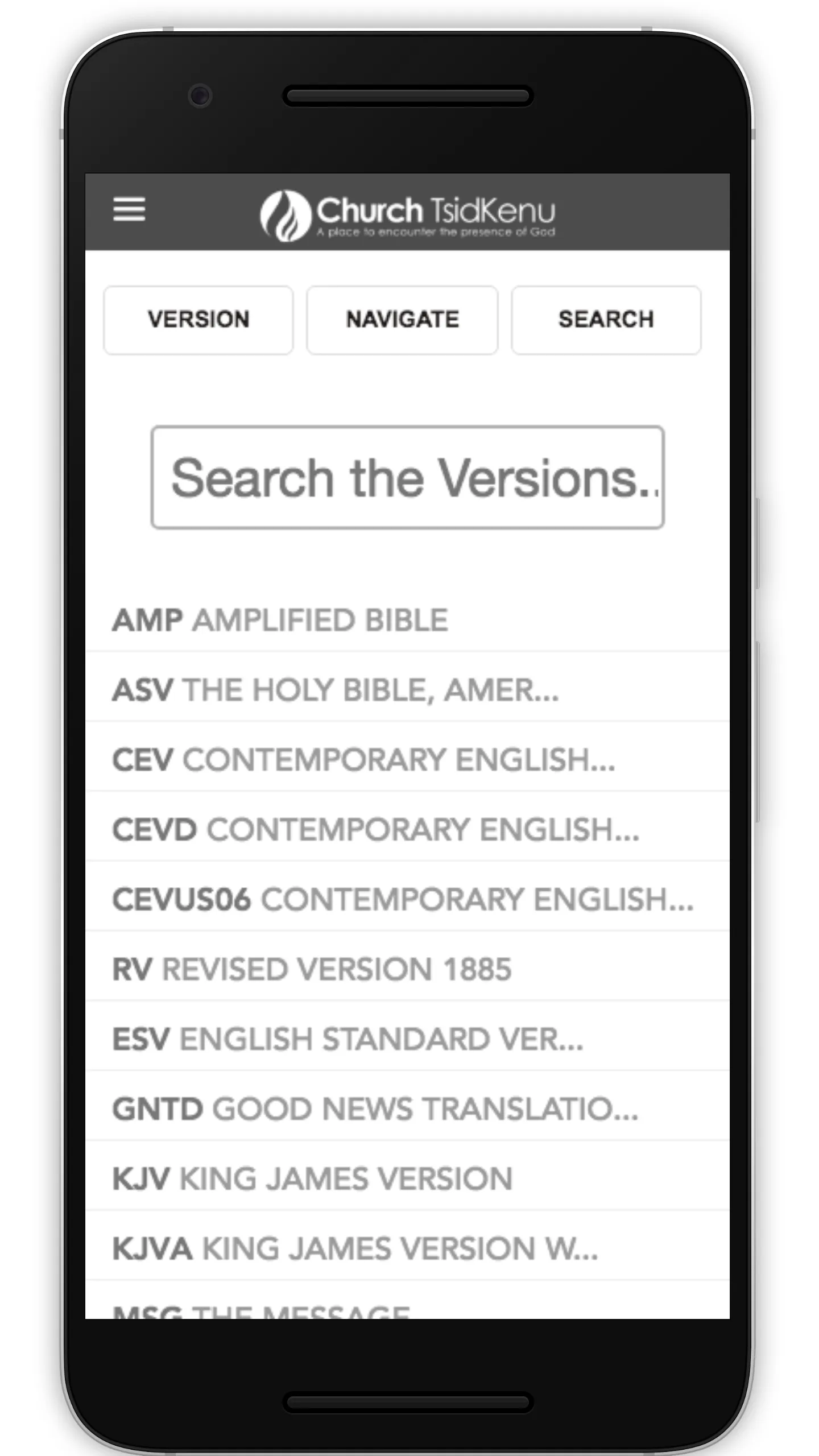 Church Tsidkenu | Indus Appstore | Screenshot