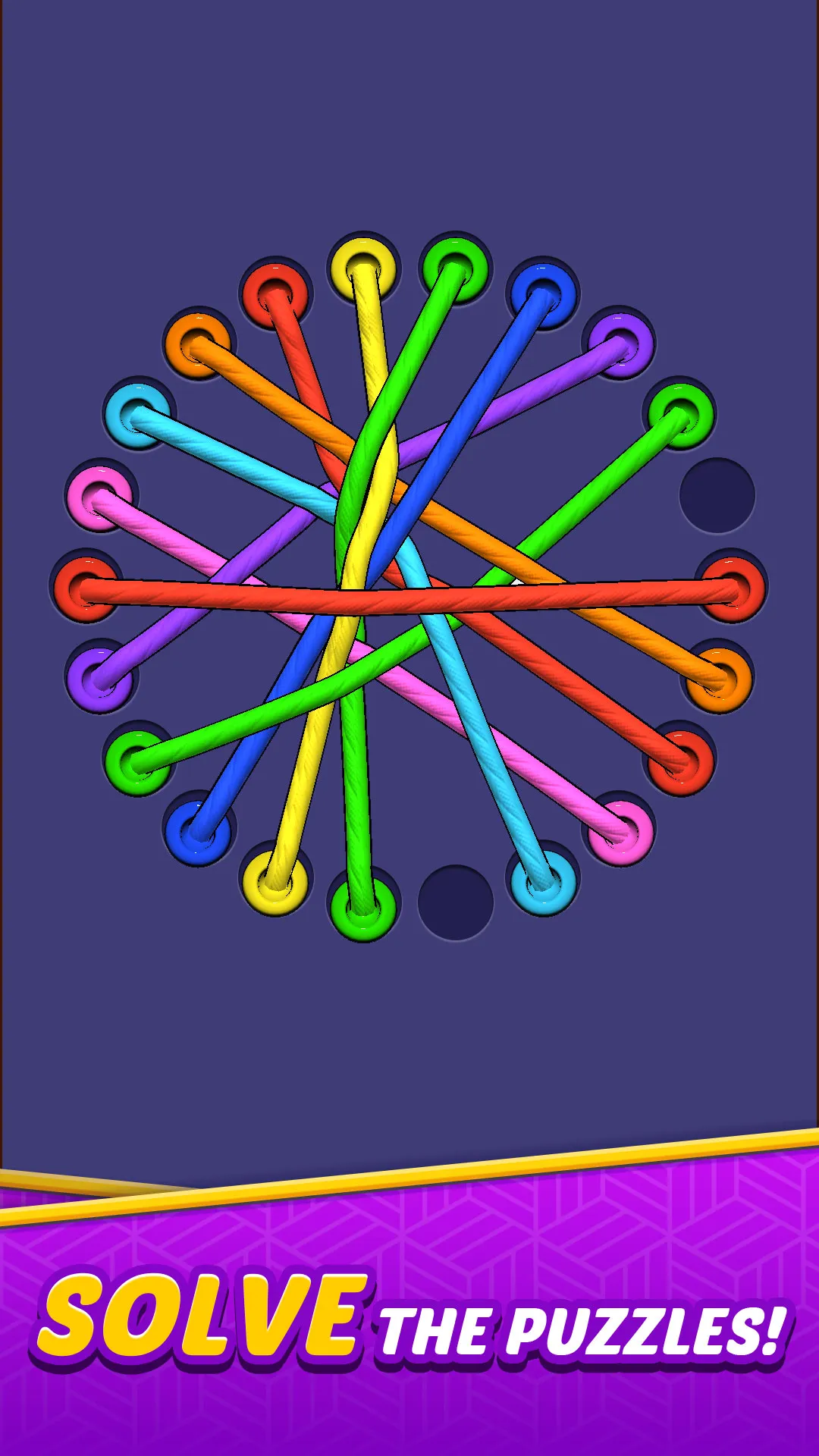Tangled Rope: Twisted Puzzle | Indus Appstore | Screenshot