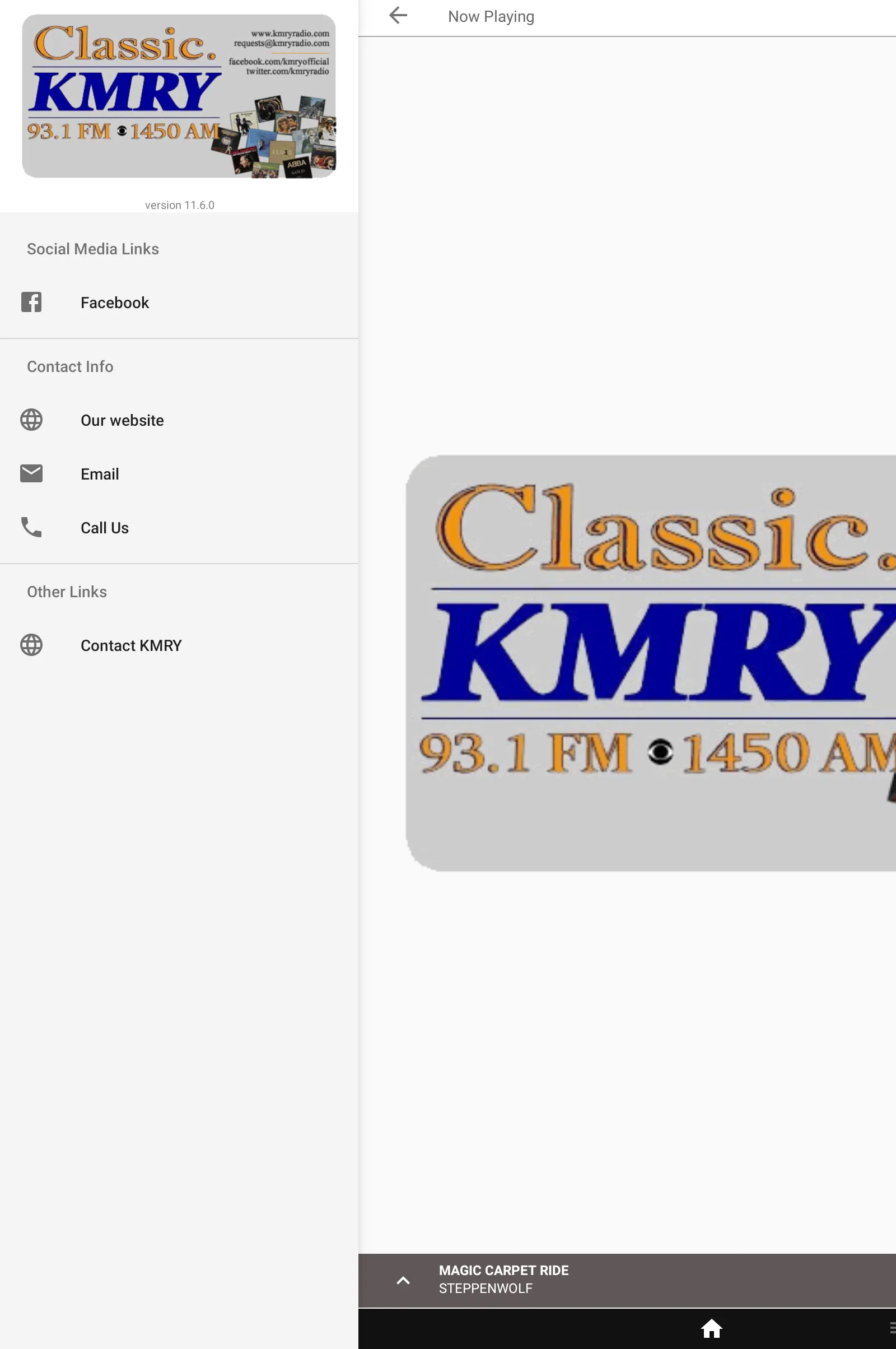 KMRY Radio | Indus Appstore | Screenshot