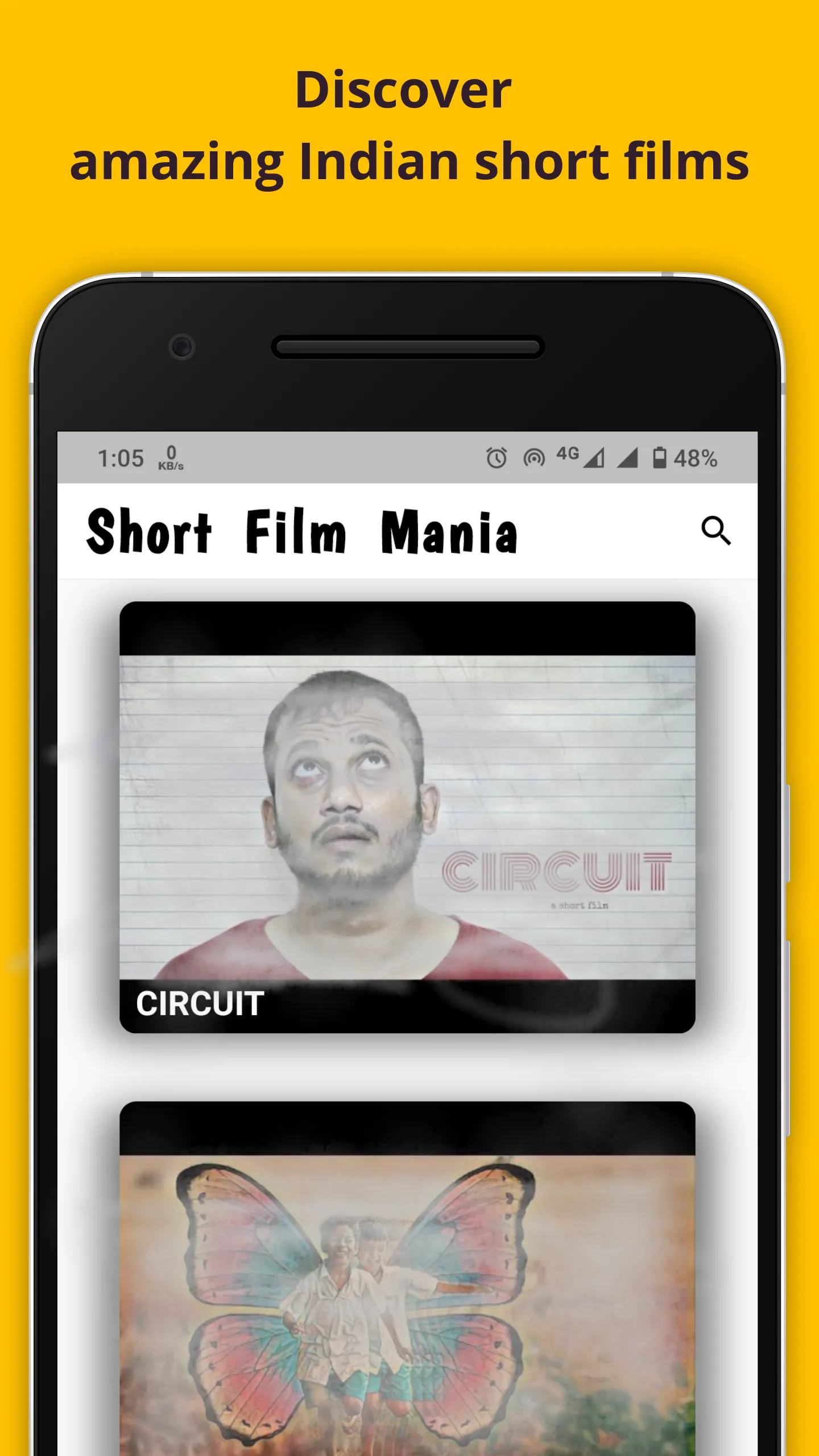 Short Film Mania | Indus Appstore | Screenshot