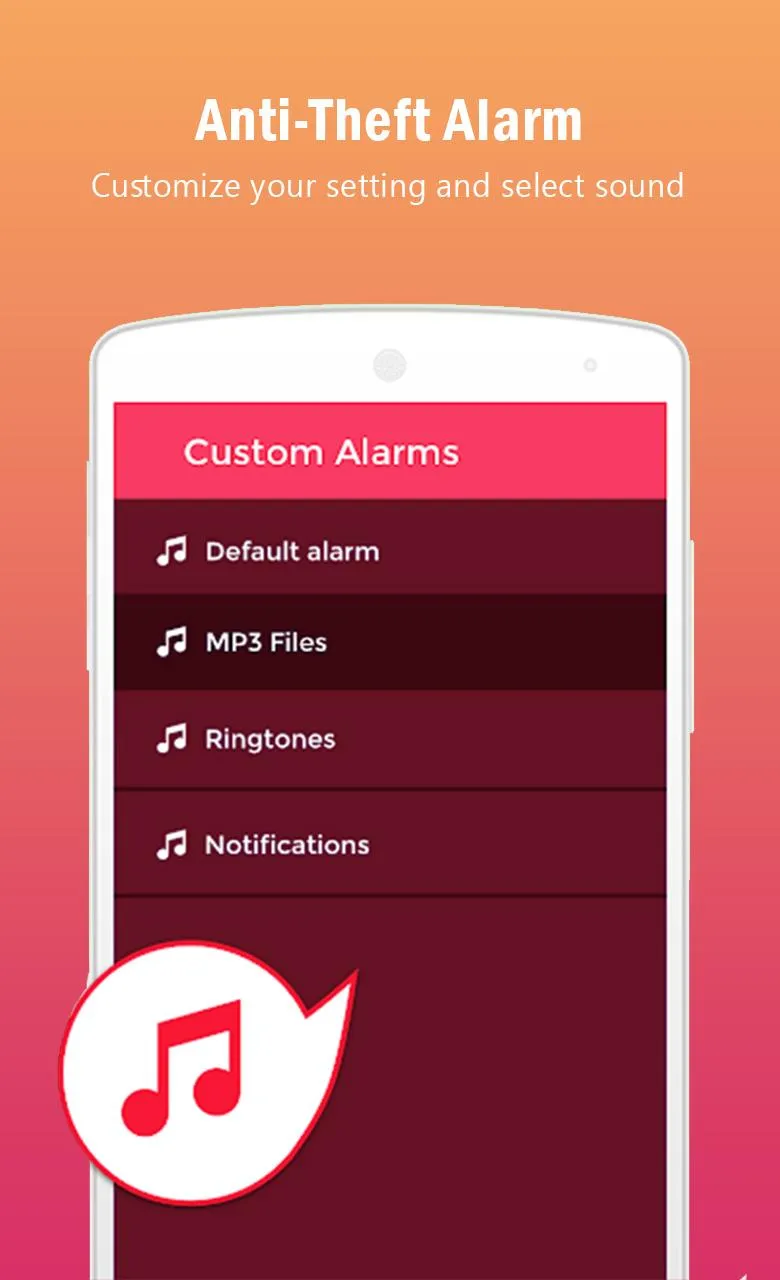 Antitheft Motion Alarm Dont To | Indus Appstore | Screenshot