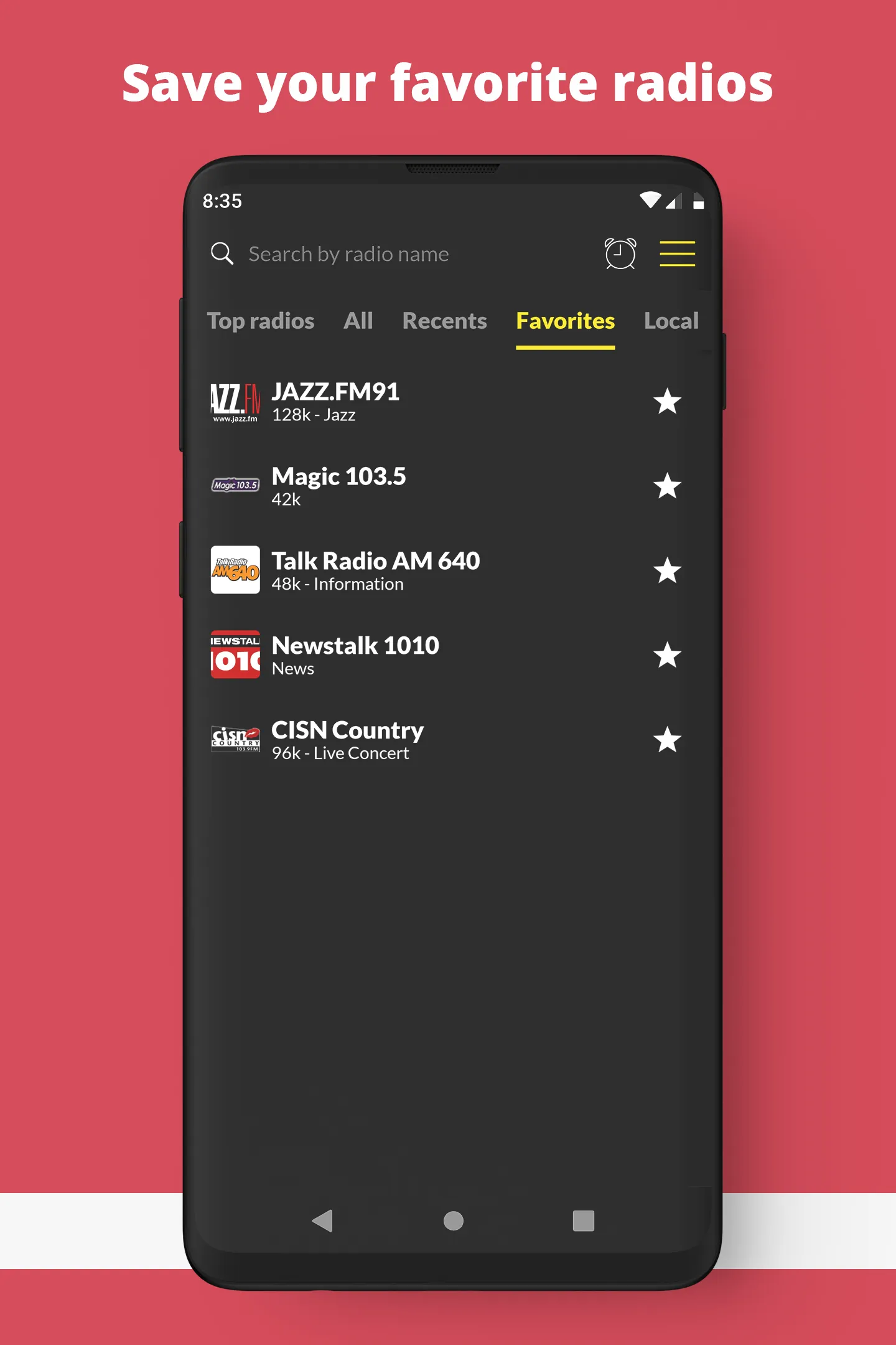 Radio Canada: Online FM Radio | Indus Appstore | Screenshot