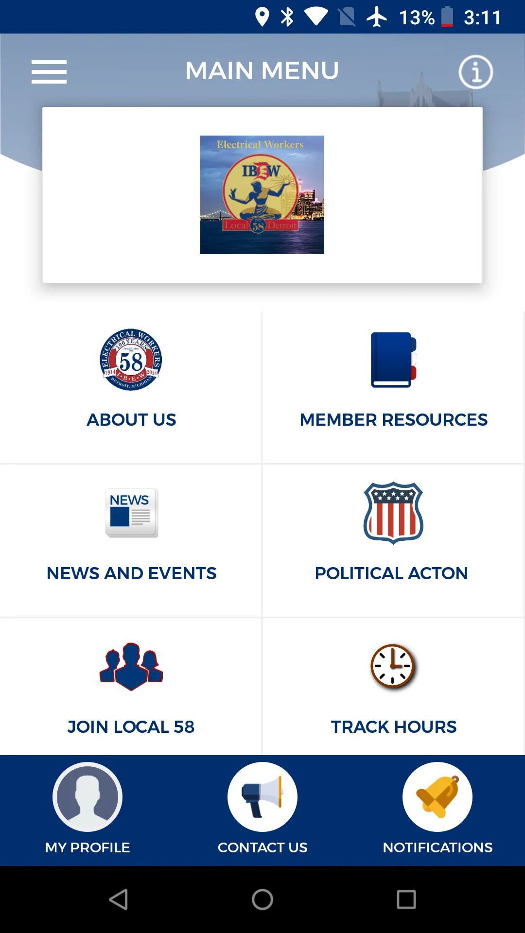 IBEW 58 | Indus Appstore | Screenshot