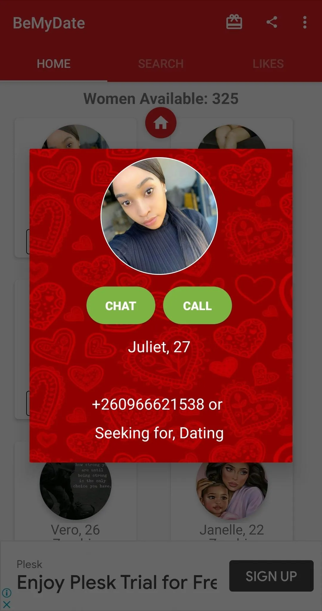 BeMyDate - Zambia Dating App | Indus Appstore | Screenshot