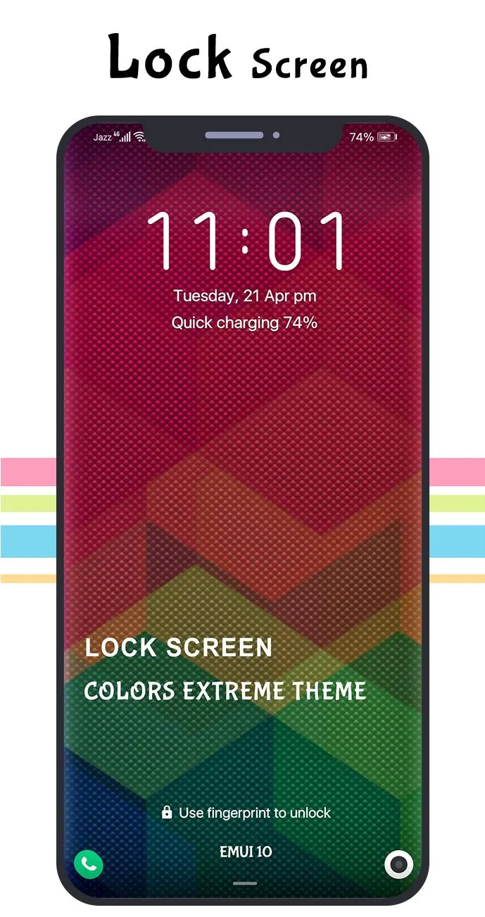 Color Extreme Theme for Huawei | Indus Appstore | Screenshot