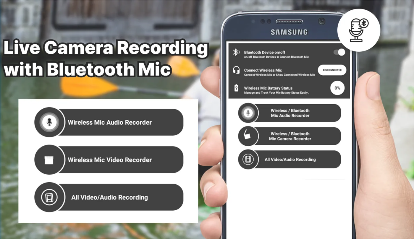 Wireless Mic Video Recording | Indus Appstore | Screenshot