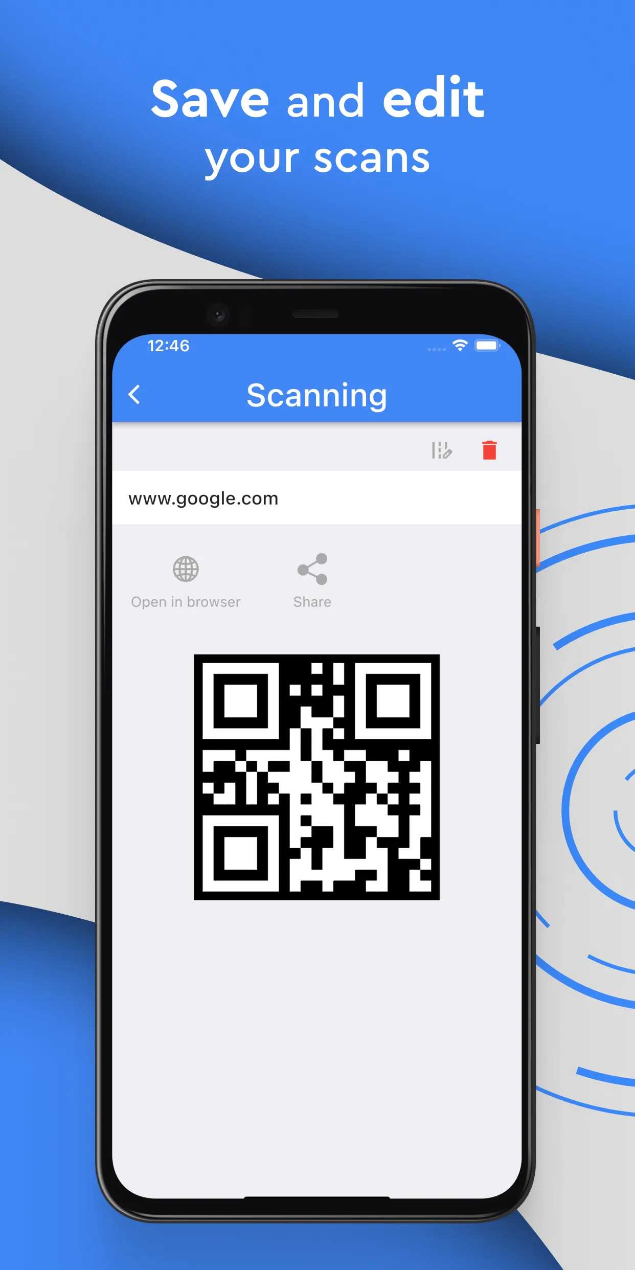 Scanner QR Codes & Barcodes | Indus Appstore | Screenshot