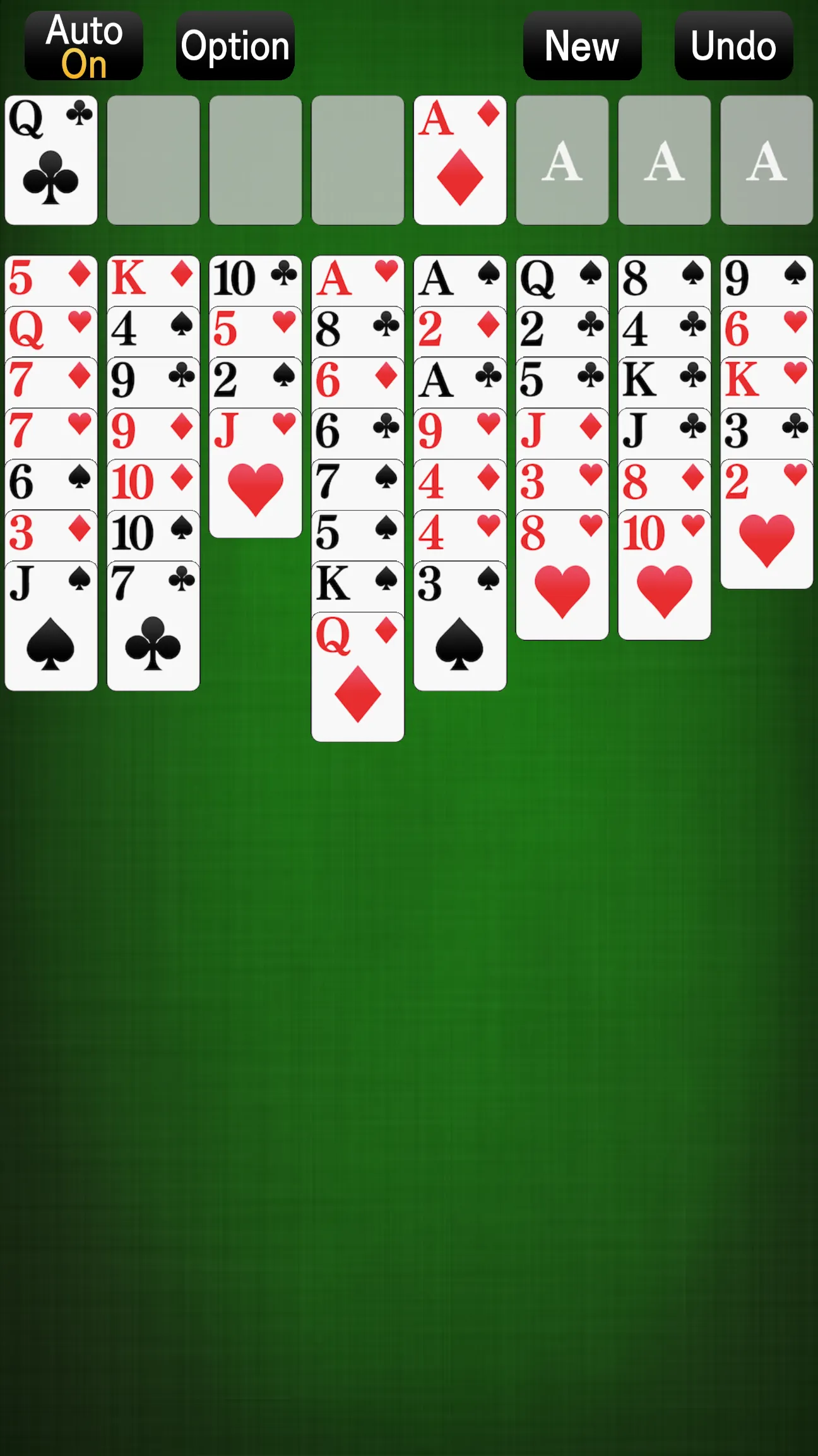 FreeCell [card game] | Indus Appstore | Screenshot