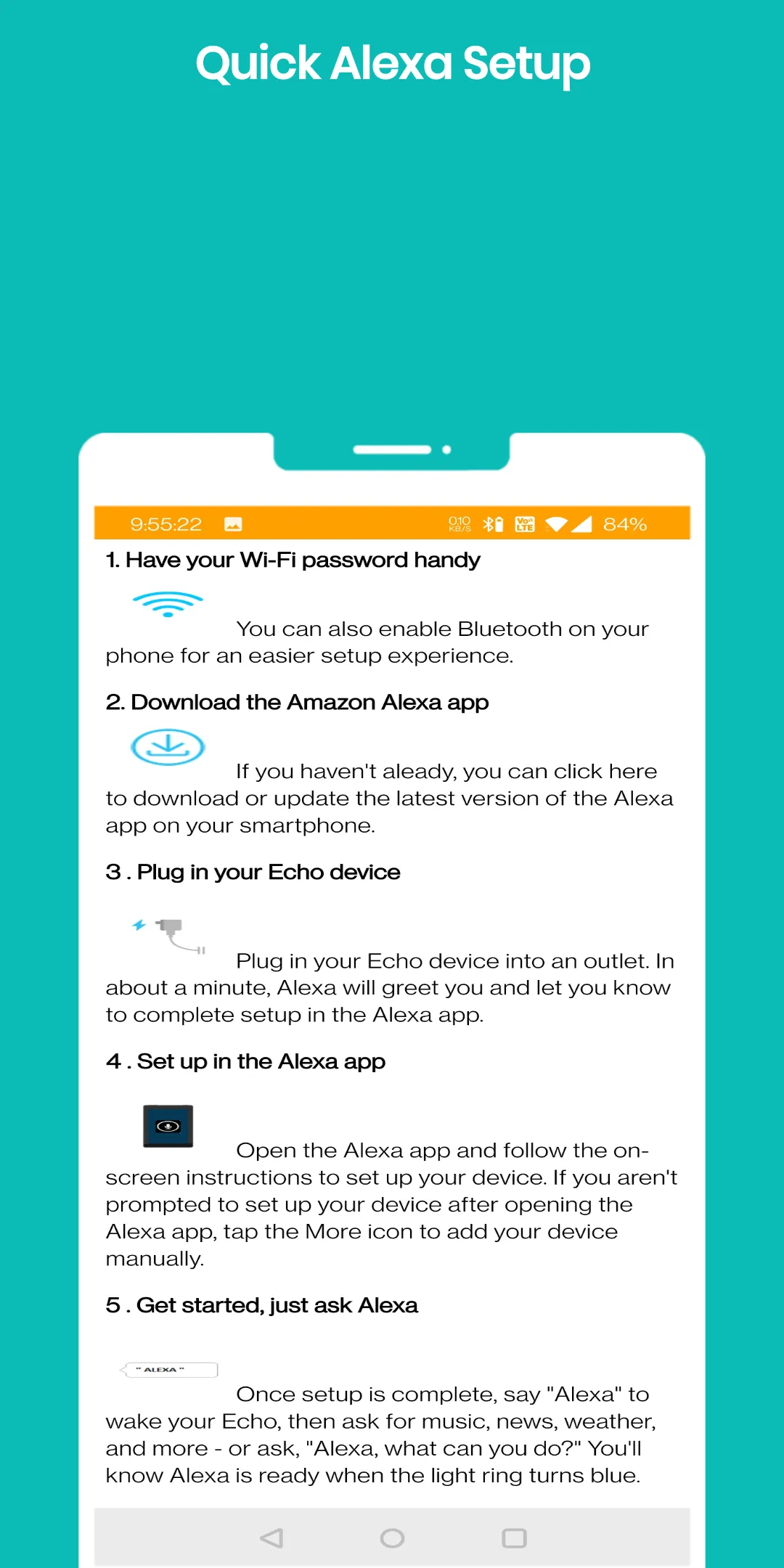 Commands for Alexa | Indus Appstore | Screenshot