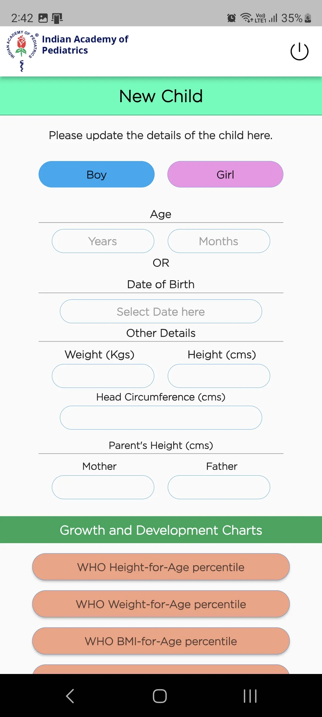 IAP Growth Chart Application | Indus Appstore | Screenshot