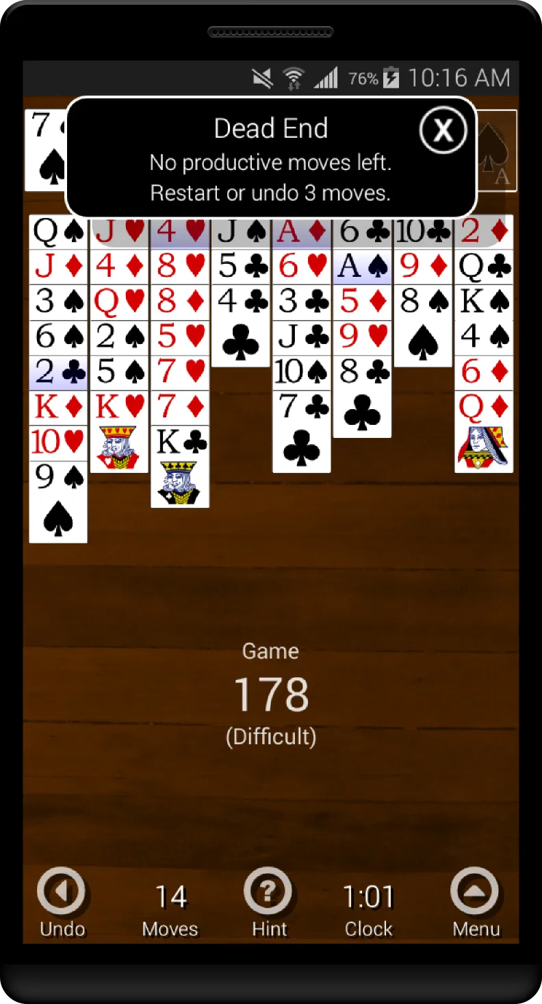 FreeCell Forever | Indus Appstore | Screenshot