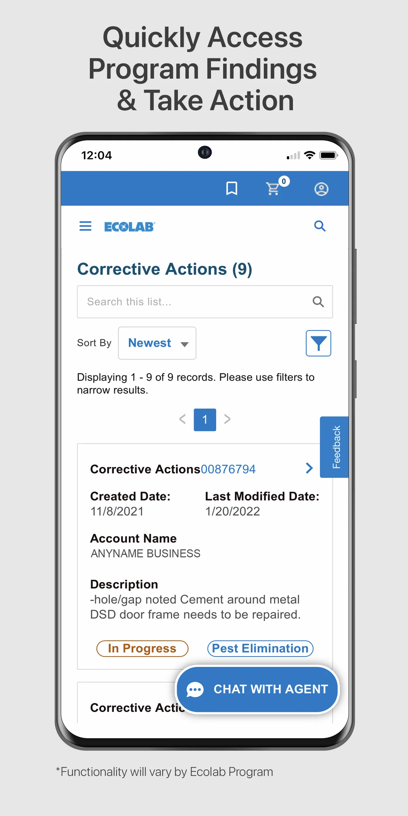 Ecolab Connect | Indus Appstore | Screenshot