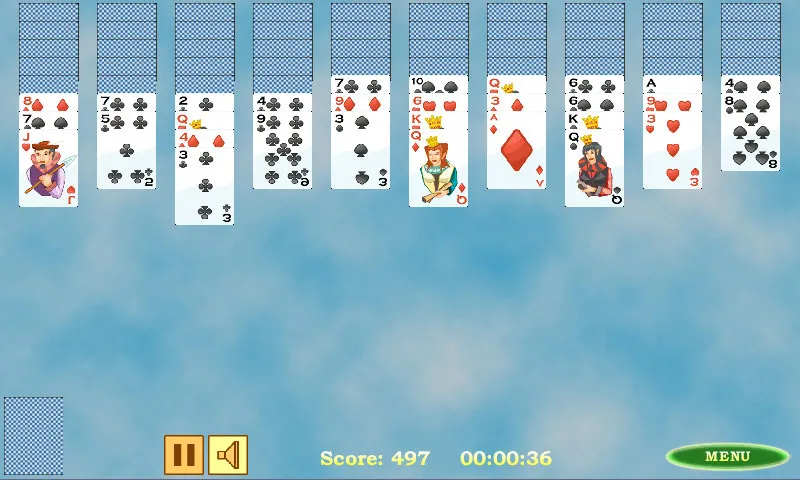 Spider Solitaire | Indus Appstore | Screenshot