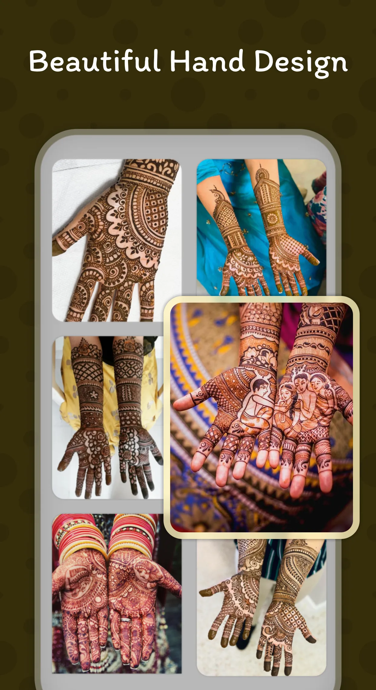 Bridal Mehndi Design App - HD | Indus Appstore | Screenshot