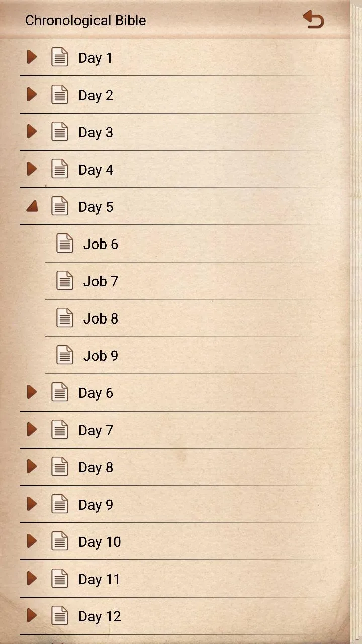 Chronological Bible | Indus Appstore | Screenshot