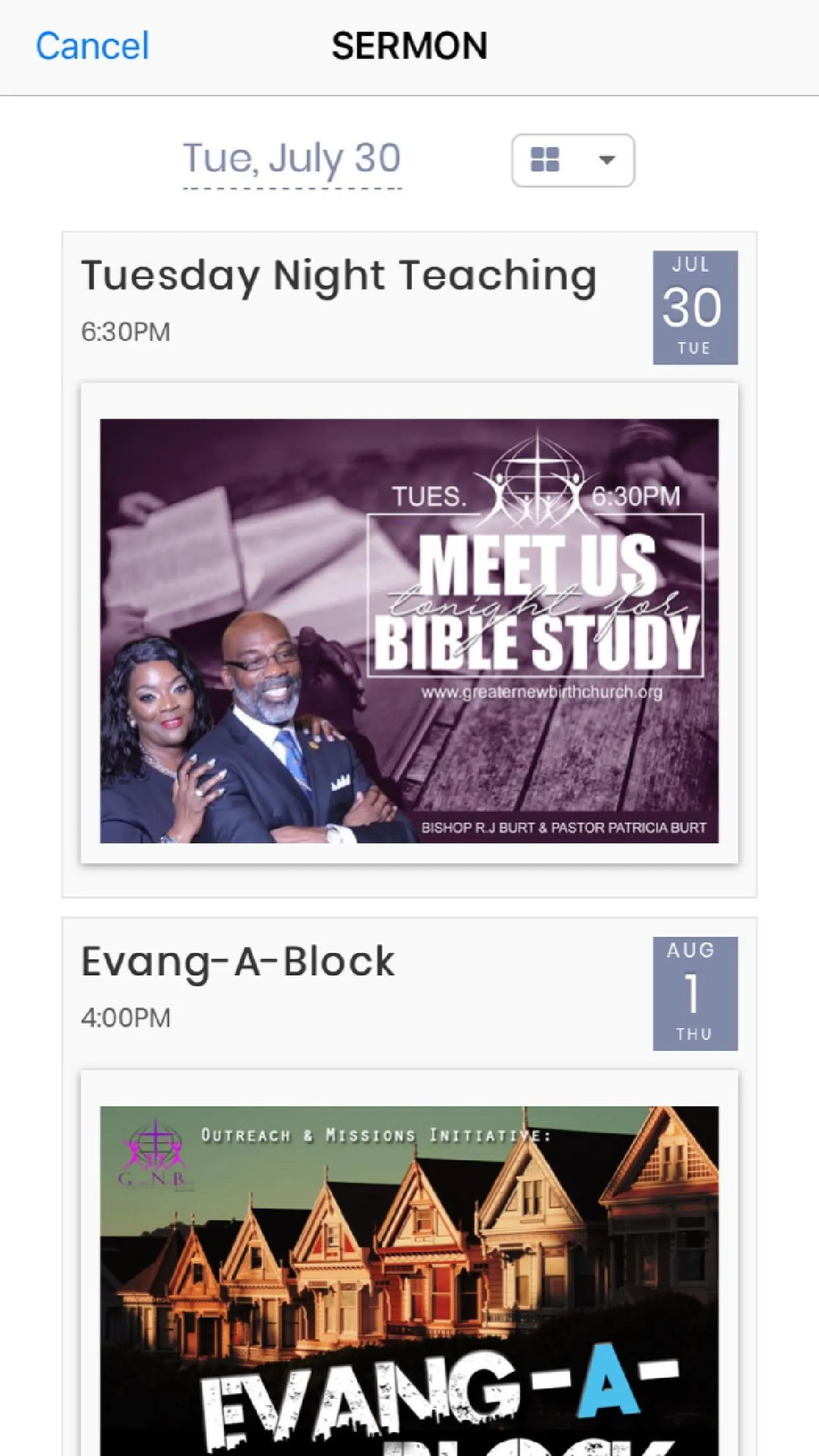 Greater New Birth Church | Indus Appstore | Screenshot